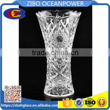 Glass Vase clear glass Flowerpot carving glass vase for flower