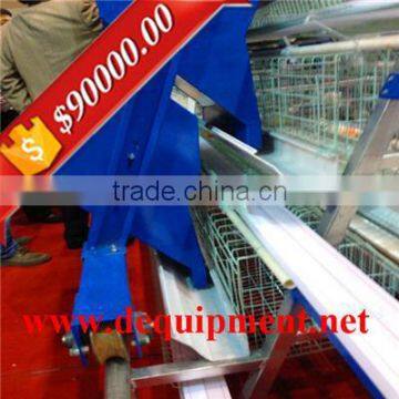 Trade Assurance 90000 dollars design automatic layer chicken cage equipment for poultry farming