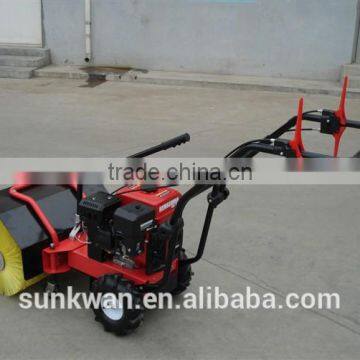 Small Street Sidewalk Gas Powered Snow Sweeper SX0680 photo-3