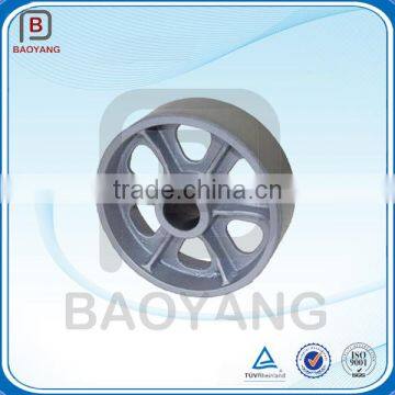 China manufacturer custom casting iron material cast wheel