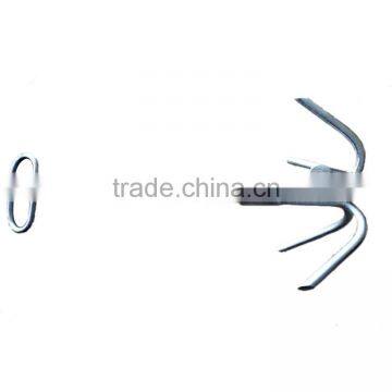 Hot Dip Galvanized 5 Claws Grapnel Anchor