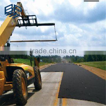 245g PP black nonwoven geotextile for foundation construction