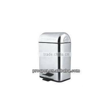 5L polishing semicircle cover step waste bin