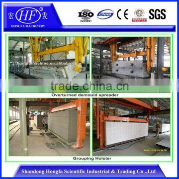 Germany Ytong technology light weight AAC block machine , High quality AAC block cutting machine , automatic AAC brick plant