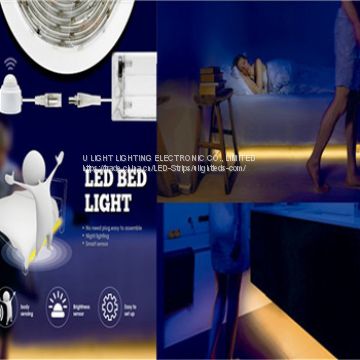 Motion Activated Under Bed Light Smart LED Night Strip Sensor Lamp Baby Closet