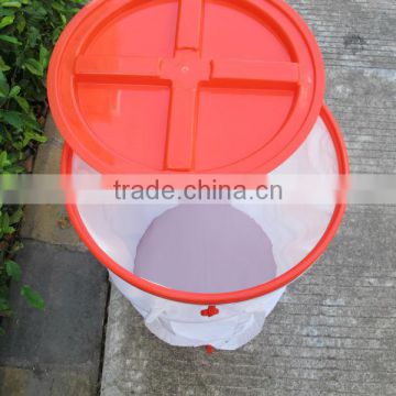 pvc coated 600D pop up bag