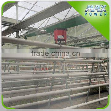 PP Film China Aquapoinics Greenhouse With Aluminum/Hot Galvanized Steel Frame