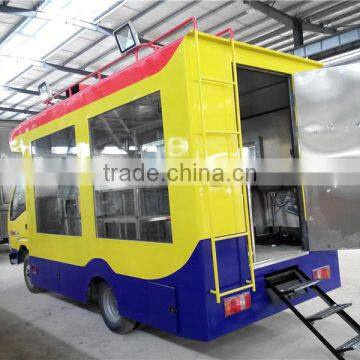 2016 Hot Selling Dongfeng Mobile Pizza Food Cart Price photo-4