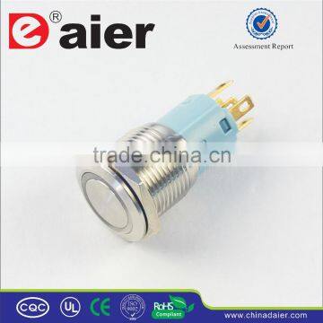 LAS3-16F-11E good quality momentary/latching 16mm led push button switch