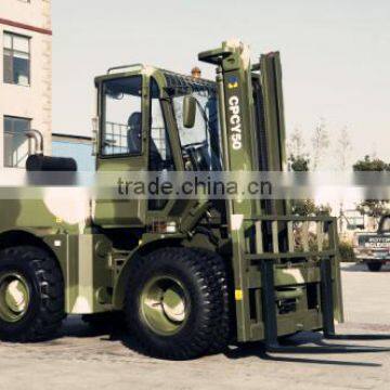 CPCY50 terrain forklifts