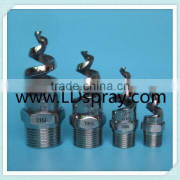 1/4" 316L Stainless Steel Spiral Spjt Full Cone Spray Nozzle photo-2
