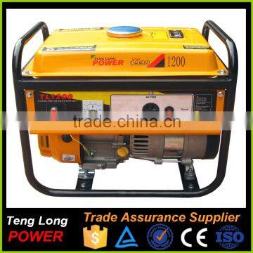 Safety running 1.2 kva small power generator for sale