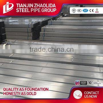 ASTM A795 Hot Drawned Galvanized Steel Square Tube for Construction Frame for Furniture Use photo-5
