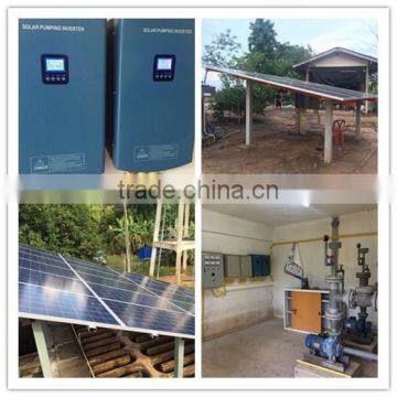 1HP 1 Phase or 3 Phase 220/240v Automatic Hybrid Solar Water Pumping Inverter for Drinking Water Supply photo-6