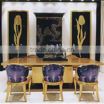 Large Golden Indoor Flower Holder, Living Room Decorative Flower Holder/Planter photo-6