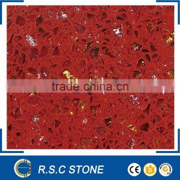 Hot Sell Crystal Shining Blue Quartz Stone,quartz Surface photo-4