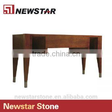 Hotel Project Solid Wood Bathroom Vanity Case Prices photo-3