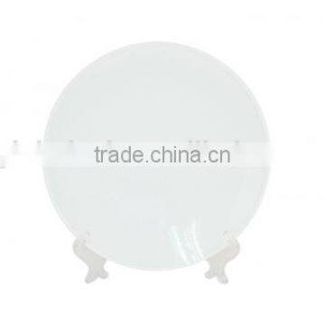 2014 New products Sublimation 8 inch Photo Plate / Coated Plate Glass Plate