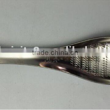 Cy290 Spoon Shape Lime Lemon Zester Cheese Grater Wasabi Ginger Stainless Garlic Press Cozinha Grinding Tools Accessory photo-2