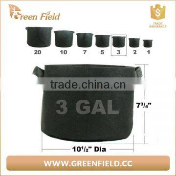 3 Gallon With Handle Grow Bag,felt Fabric Material Grow Bags photo-6