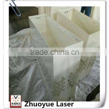 Large Metal Rectangular Planter Flower Pots/ Galvanized Stainless Steel Flower Pot photo-5