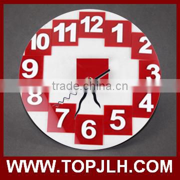 sublimation blank coated mdf board wall clock for interior design