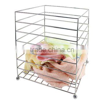 Hotel Towel Basket Hotel accessories stainless steel towel basket