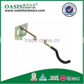 SWIVEL HOOK YELLOW ZINC PLATED WITH PLASTICIZED HOOK