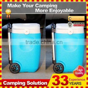 Portable Rotomolde Picnic Ice Cooler Box With Wheels photo-2