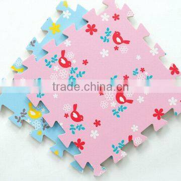 Fast delivery professional eva colorful baby play mat