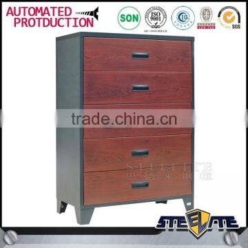 Wood Transfer Wood Storage Cabinet/ Small Wooden Drawer Storage Box photo-5