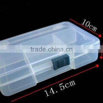 5 Grids Clear Fancy Plastic Dividers Box 5 Slots Beads Kids Art DIY Storage Boxes photo-2