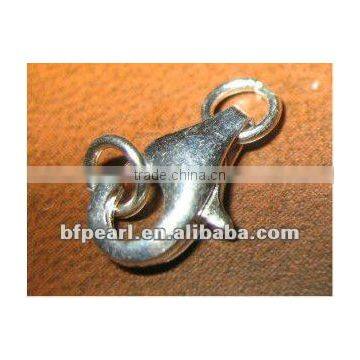 crimp 925 sterling silver clasps for jewelry making