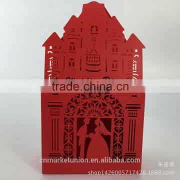 Foldable Sweet Wedding Candy Box Romantic Paper Wedding Box