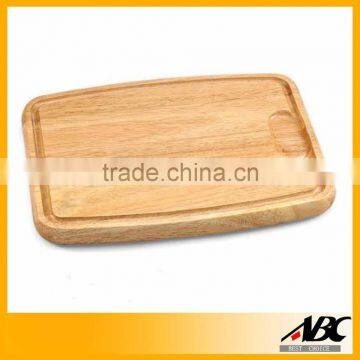 Hot-selling Kitchen Tool Rubber Wood Beef Board