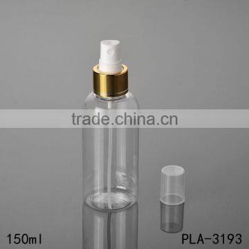 Hot Products Different Size Round Shoulder Clear Pet Plastic Bottle Spray Head Cosmatic Water Toner Perfume Plastic Spray Bottle photo-3