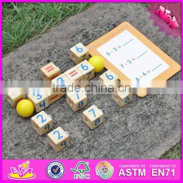 2017 New Design Educational Wooden Toddler Learning Toys W12F018 photo-5