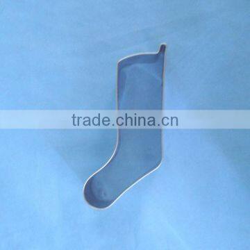 Stainless Steel socks shap Cookie Cutter