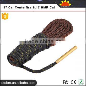 Hunting Accessory .17 Caliber Centerfire &.17 HMR Caliber Rifle Cleaner Bore Snake Gun Cleaning