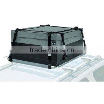 JT-V0202-18 waterproof polyester roof top cargo rack carrier/ roof top travel storage bag cargo carrier/car roo top bag