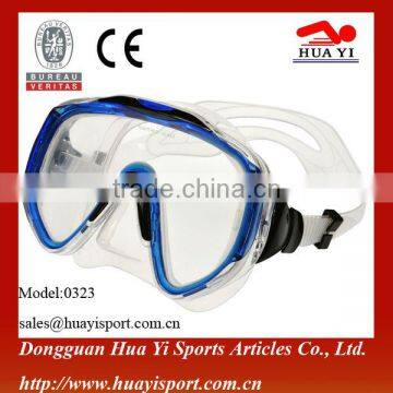 Adult custom new silicone provide super comfortable diving mask