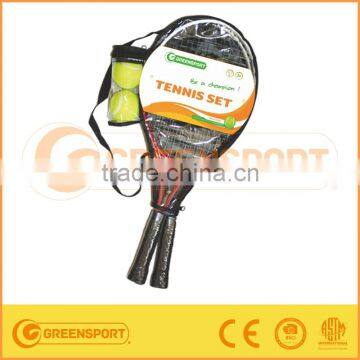 2015 high quality and hot sell tennis racket set from manufatury