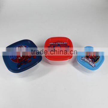 Plastic Mini 3pcs Lunch Box Set photo-3