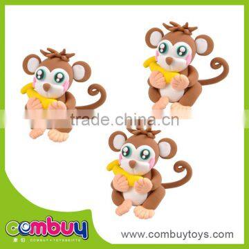 Hot sale kids play funny monkey toys modeling clay playdough sets