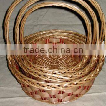 100% Handmade willow basket