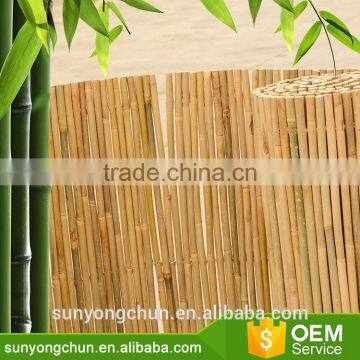 Newest small for gardens plastic bamboo fence cheap bamboo fencing