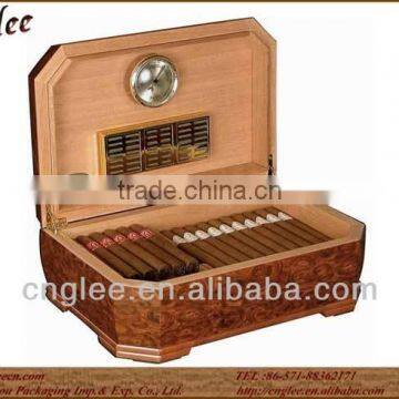 Luxury cigar humidor assortment box for 50 cigars