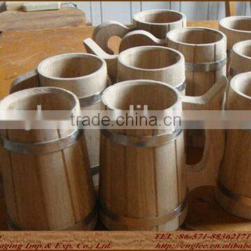 Healthy Wood Material Special Wooden Beer Mug
