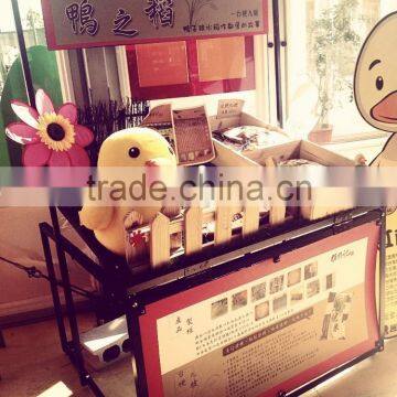 Shopfitting Movable 3 Layers Wire Mesh Fruit Rack Display Shelf photo-4