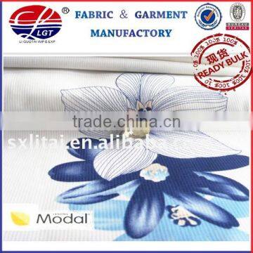 20% modal 80% polyester, printing fabric